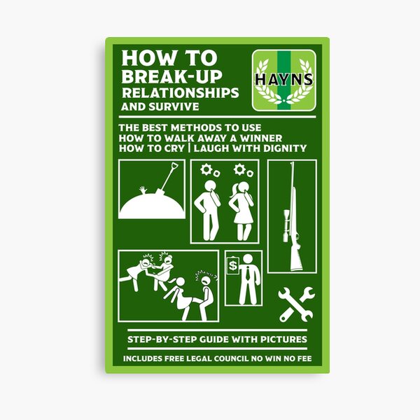 Item preview, How to Break Up Relationships Guide designed and sold by happygiftideas.