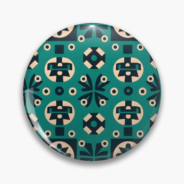 Item preview, Peruvian green crosses pattern designed and sold by khumpa.