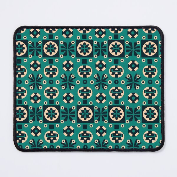 Item preview, Peruvian green crosses pattern designed and sold by khumpa.