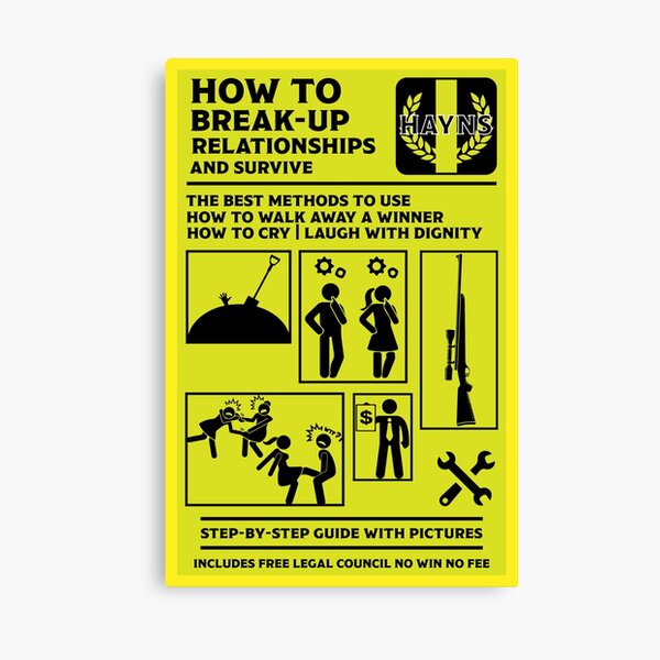 Item preview, How to Break Up Relationships Guide designed and sold by happygiftideas.