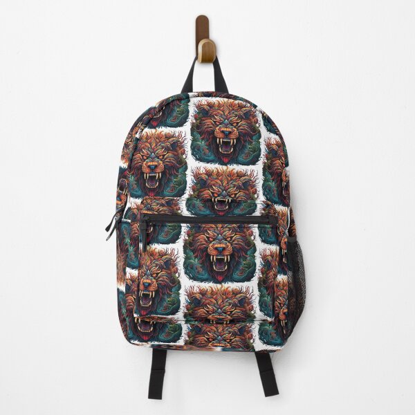 Item preview, Creative and unique psychedelic lion head designed and sold by Marcu Ioachim.