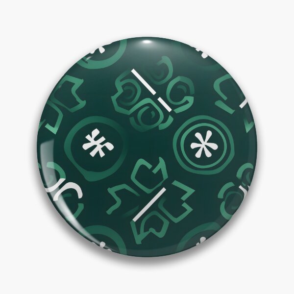 Item preview, Peruvian green flowers pattern designed and sold by khumpa.