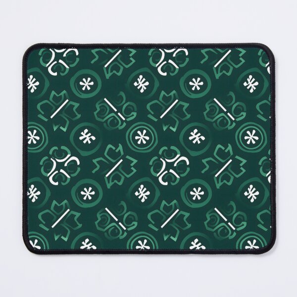 Item preview, Peruvian green flowers pattern designed and sold by khumpa.