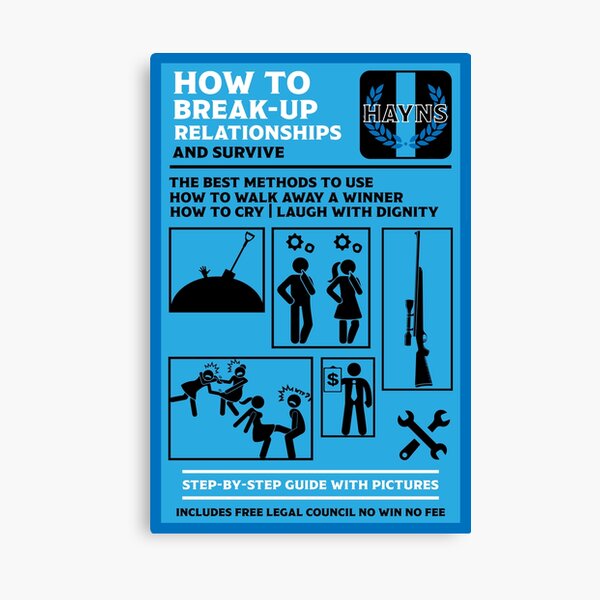 Item preview, How to Break Up Relationships Guide designed and sold by happygiftideas.