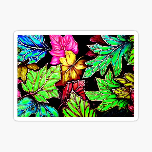 Item preview, Rainbow Leaves designed and sold by Linda Callaghan.