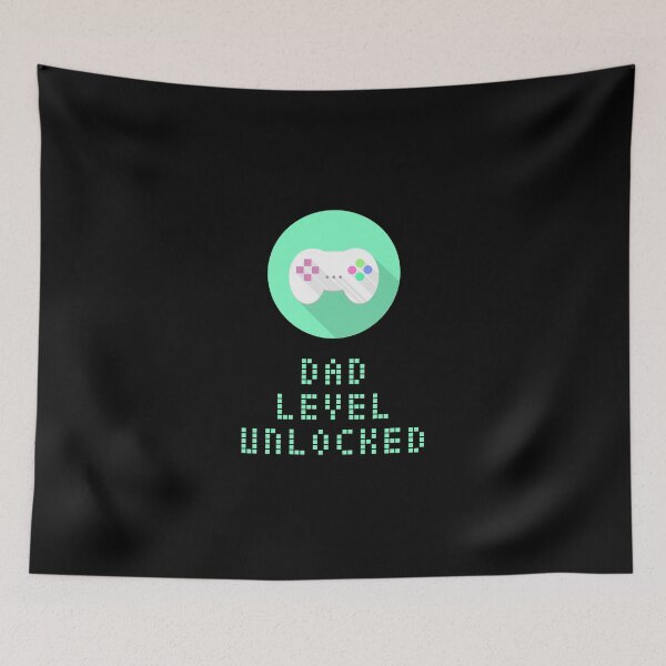 Item preview, Pastel green "Dad Level Unlocked" designed and sold by 1Celery.