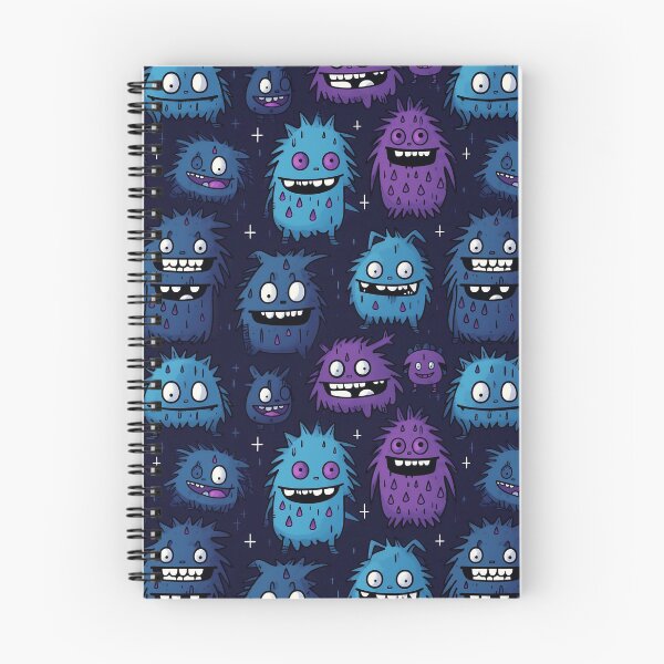 Item preview, Dark Blue Monster Mania: Furry Art Delight designed and sold by Prozeum.