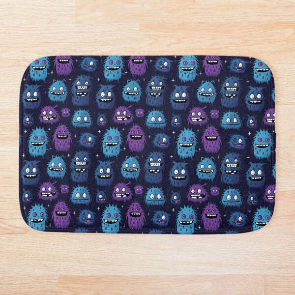 Artikelvorschau, Dark Blue Monster Mania: Furry Art Delight entworfen und verkauft von Prozeum.