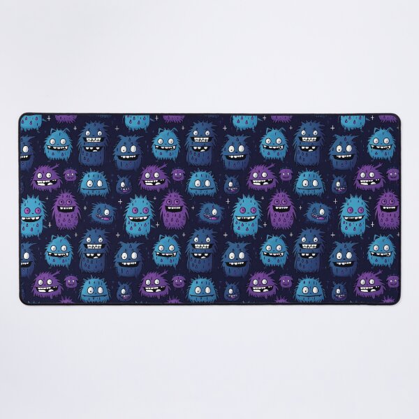 Item preview, Dark Blue Monster Mania: Furry Art Delight designed and sold by Prozeum.