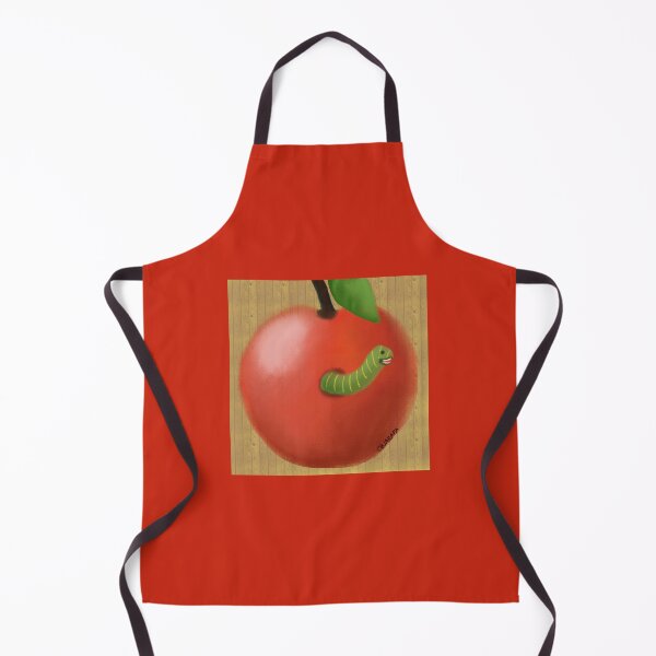Item preview, Wormy Apple designed and sold by Studio Jarapa.