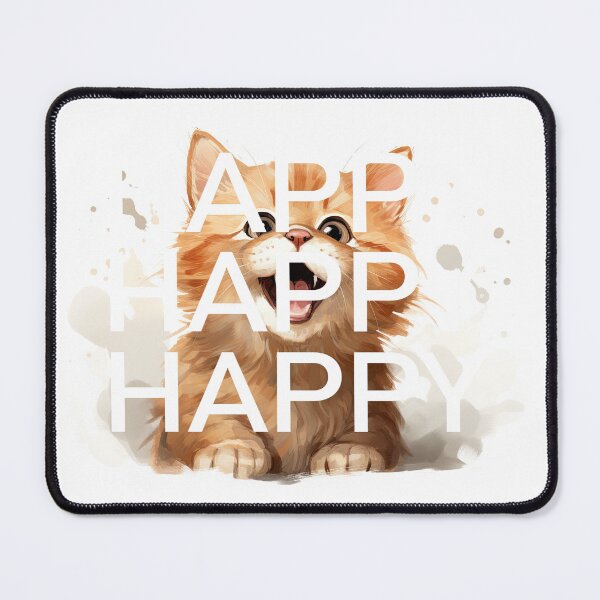 Item preview, Happy Cat designed and sold by wooramsol.