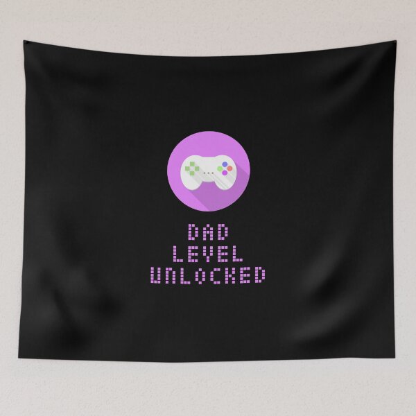 Item preview, Purple "Dad Level Unlocked" designed and sold by 1Celery.