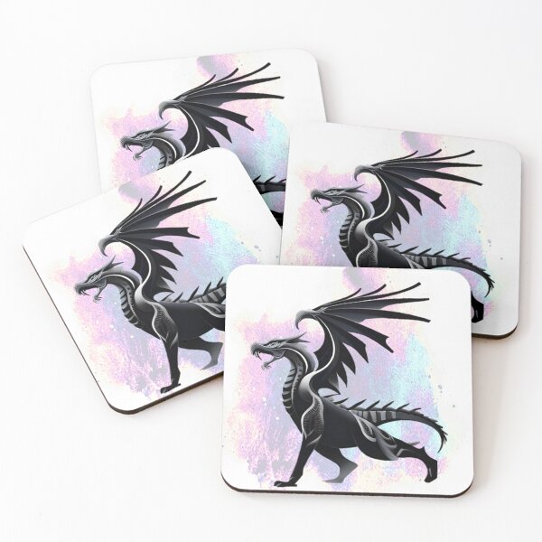 Item preview, Large dragon, Black tattoo designed and sold by RockTatoo.