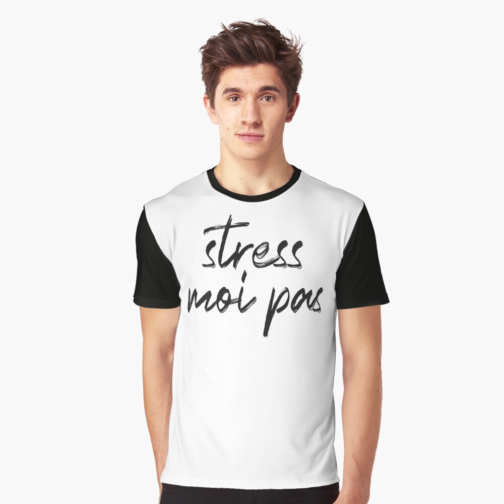 Aperçu de l'œuvre T-shirt graphique créée et vendue par enFRANCAISsvp.