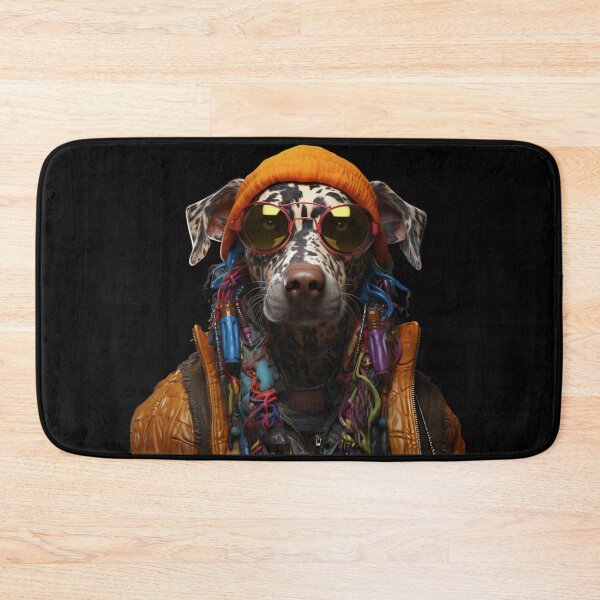 Item preview, The Cool Bad DOG : Portrait of an Anthropomorphic Dog designed and sold by AnubisArtUSA.