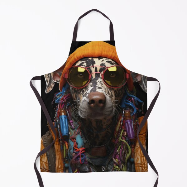 Item preview, The Cool Bad DOG : Portrait of an Anthropomorphic Dog designed and sold by AnubisArtUSA.