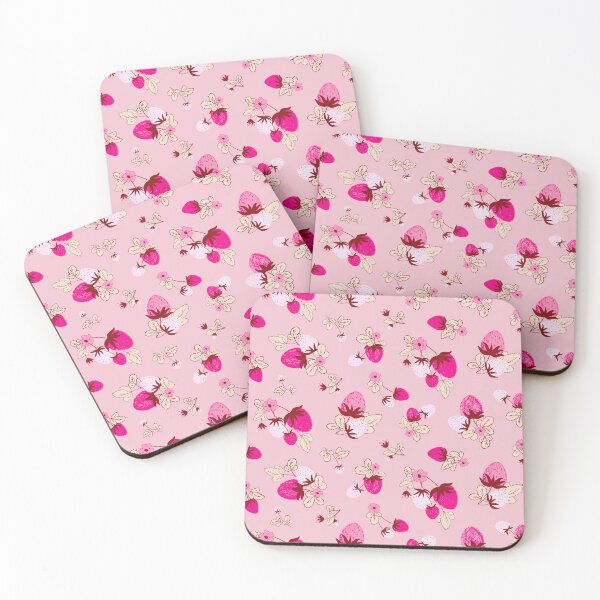 Item preview, Strawberry Field in Hot Pink magenta Barbiecore designed and sold by Jean-Pham.