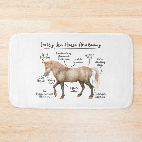 Item preview, Daily Use Horse Anatomy designed and sold by chillaxcats.