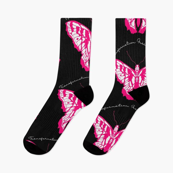Item preview, Transformation. Freedom. Love. Hot Pink and White Butterfly Design designed and sold by kcameron369.