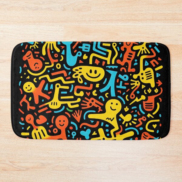 Item preview, Colorful Fun Doodle Pattern designed and sold by Puristock.