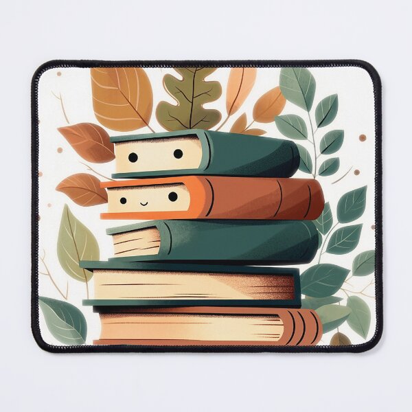 Item preview, Cute Aesthetic Books with leaves designed and sold by bolukconset.
