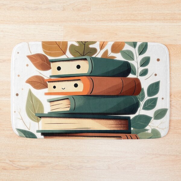 Item preview, Cute Aesthetic Books with leaves  designed and sold by bolukconset.