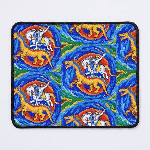 Item preview, St. George Inspired by Vincent Van Gogh designed and sold by CallMeGeorgio.
