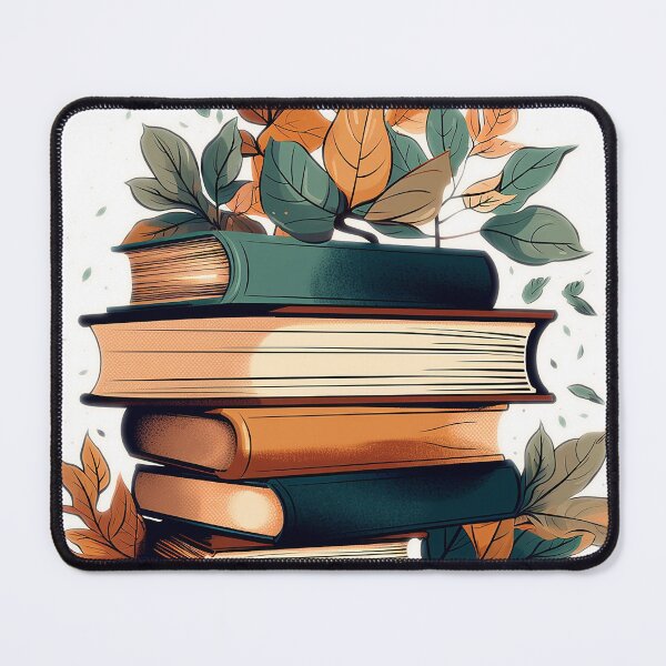 Item preview, Cute Aesthetic Books with leaves designed and sold by bolukconset.