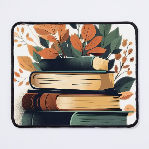Item preview, Cute Aesthetic Books with leaves designed and sold by bolukconset.