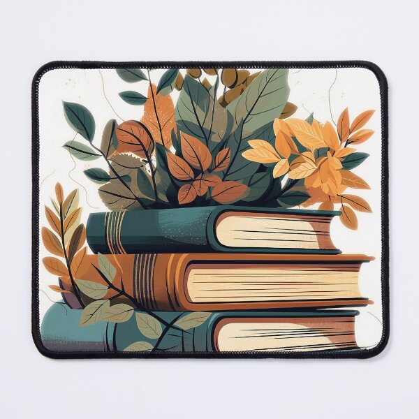 Item preview, Cute Aesthetic Books with leaves designed and sold by bolukconset.