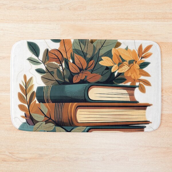 Item preview, Cute Aesthetic Books with leaves  designed and sold by bolukconset.
