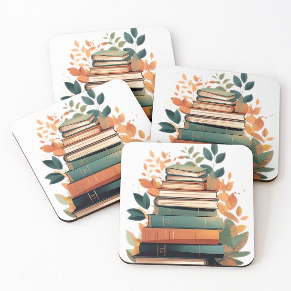 Item preview, Cute Aesthetic Books with leaves  designed and sold by bolukconset.