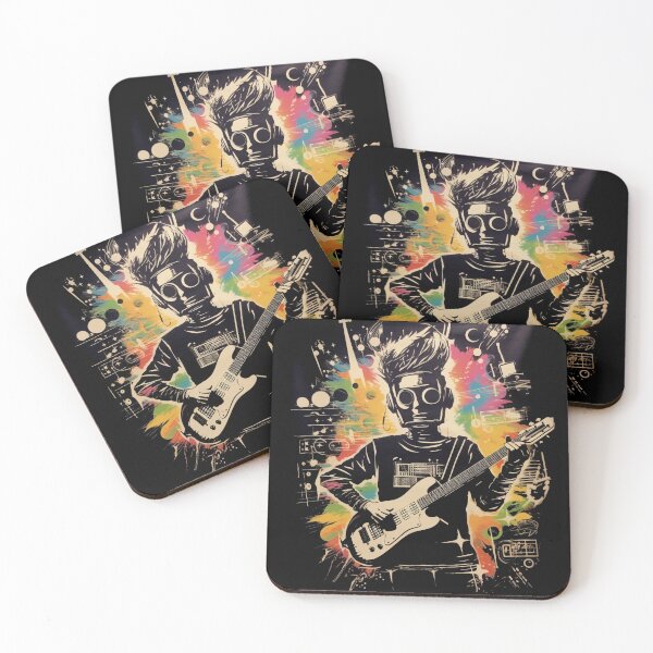 Item preview, A robot playing a guitar. designed and sold by neerajgenius.