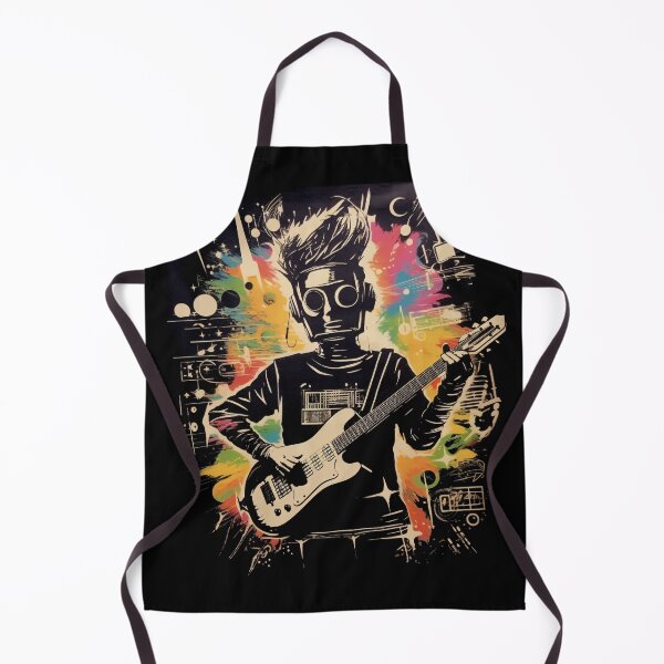 Item preview, A robot playing a guitar. designed and sold by neerajgenius.