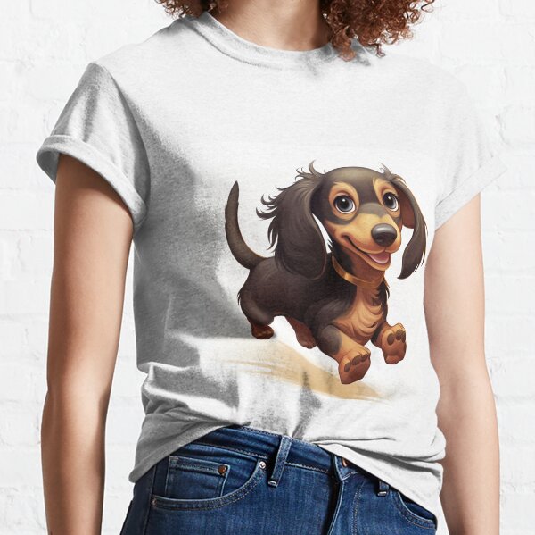 Long haired hot sale dachshund t shirts