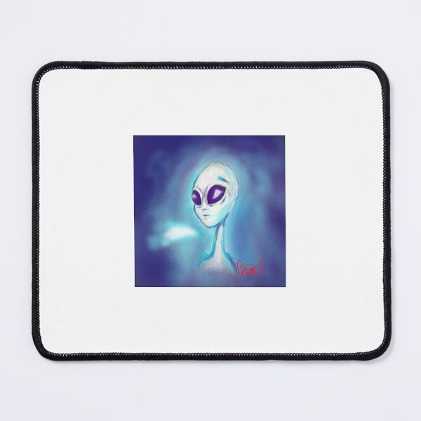 Item preview, Gray alien guardian angel designed and sold by DripsHappen.