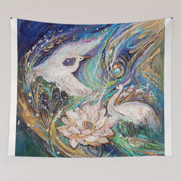 Item preview, Splash of Life series #41. Dance of Herons III designed and sold by Elena Kotliarker.
