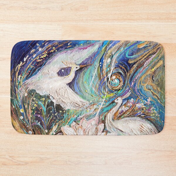 Item preview, Salpicadura de vida serie #41. Danza de Garzas III designed and sold by Elena Kotliarker.