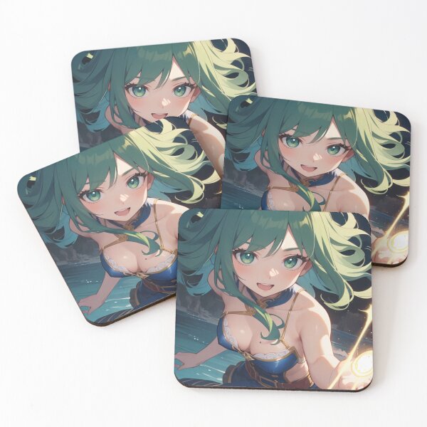 Item preview, Cute Anime Girl Konnichiwa designed and sold by Noxartech23.