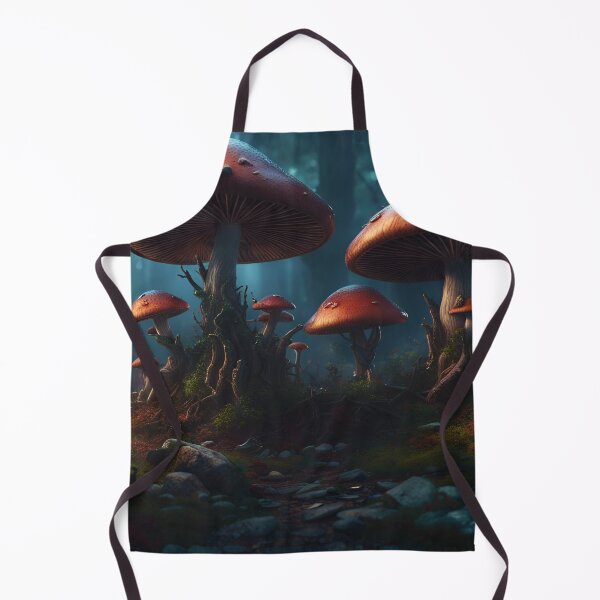 Item preview, Mushrooms in a forest designed and sold by Dani-68.