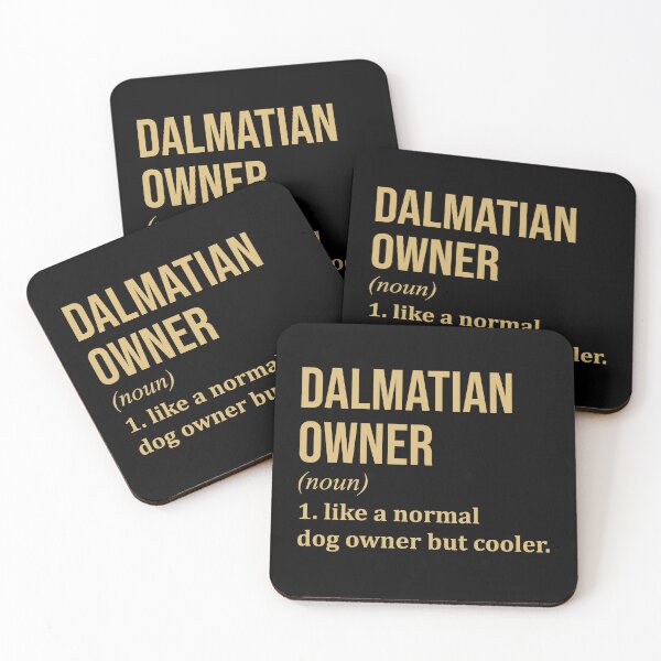 Item preview, Dalmatian Dog Owner Definition in Gold designed and sold by XCIV.