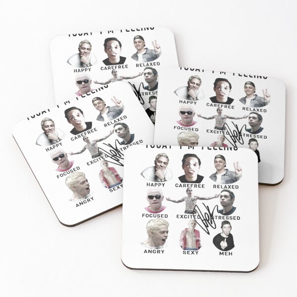 Item preview, Pete Davidson MGK - Machine Gun Kelly - Funny Feelings Essential designed and sold by SnootsDyer.