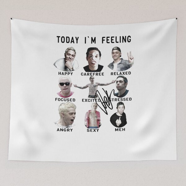 Item preview, Pete Davidson MGK - Machine Gun Kelly - Funny Feelings Essential designed and sold by SnootsDyer.