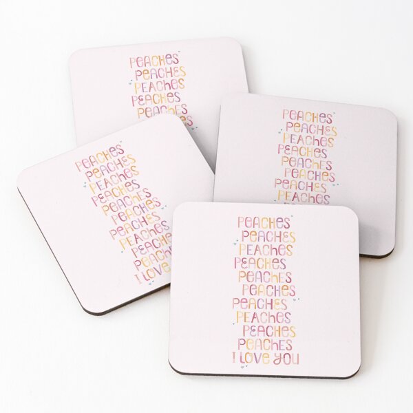 Item preview, Peaches Peaches Peaches Peaches Peaches designed and sold by Inkimoo.