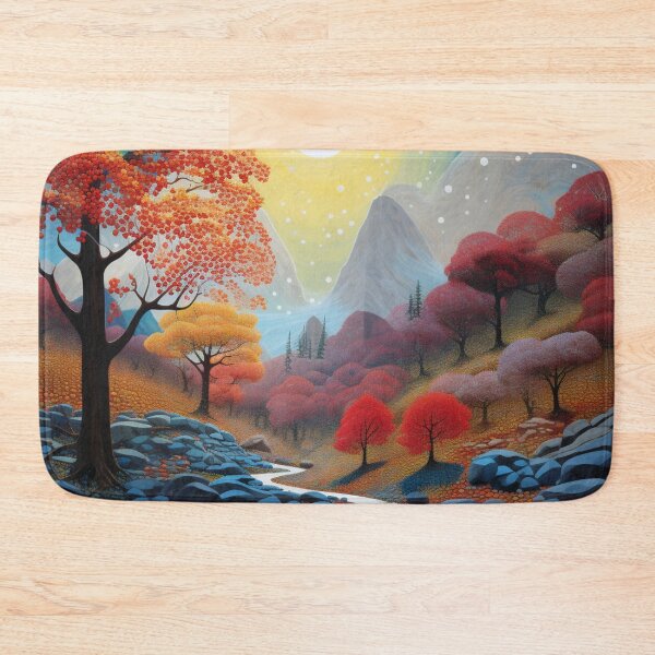 Item preview, Cascade of Dots: A Neo-Impressionist Rendering - 7 designed and sold by Moisky Art.
