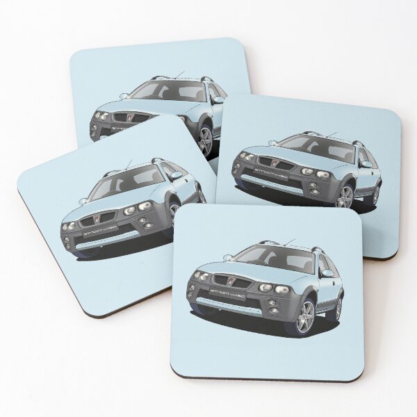Item preview, Ski Blue Rover Streetwise car designed and sold by Webazoot Industries - Car Art.