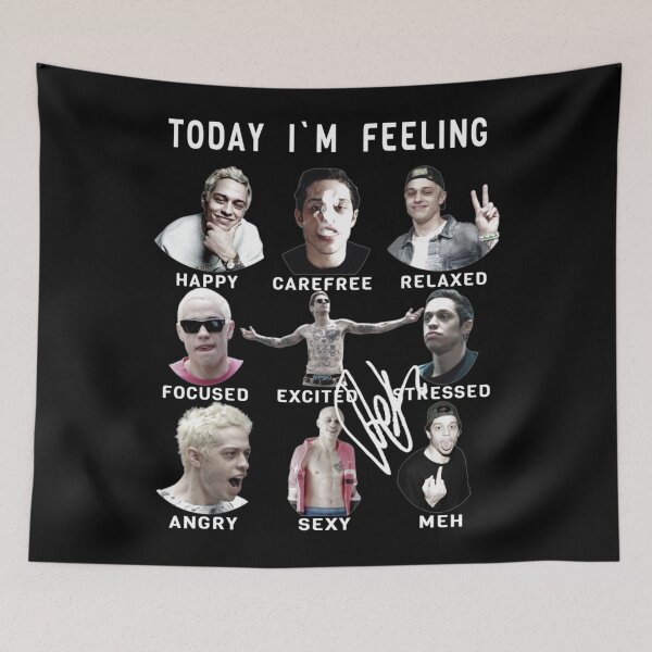 Item preview, Pete Davidson MGK Funny Feelings - Machine Gun Kelly Classic designed and sold by SnootsDyer.