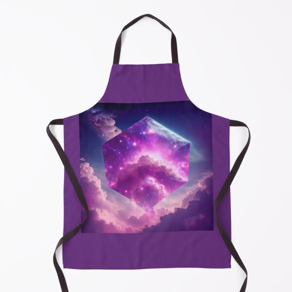 Item preview, Pink crystal in space with clouds designed and sold by ArtyBuys.