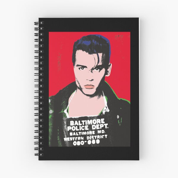 Item preview, Jóhnný Dépp Cry Baby Mugshot PopArt designed and sold by PlatyConrad81.