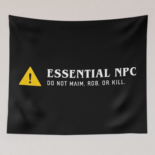 Item preview, Essential NPC Funny RPG designed and sold by pixeptional.
